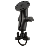 RAM Mount Handlebar U-Bolt double ball mount with round plate - B Size